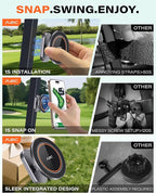 A2C Alloy Magnetic Golf Cart Phone Holder Compatible - Image 3