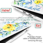 TWOLSKOO Compatible with M4 MacBook Air 13.6 inch Case 2025-2022 Release M4 - Image 3