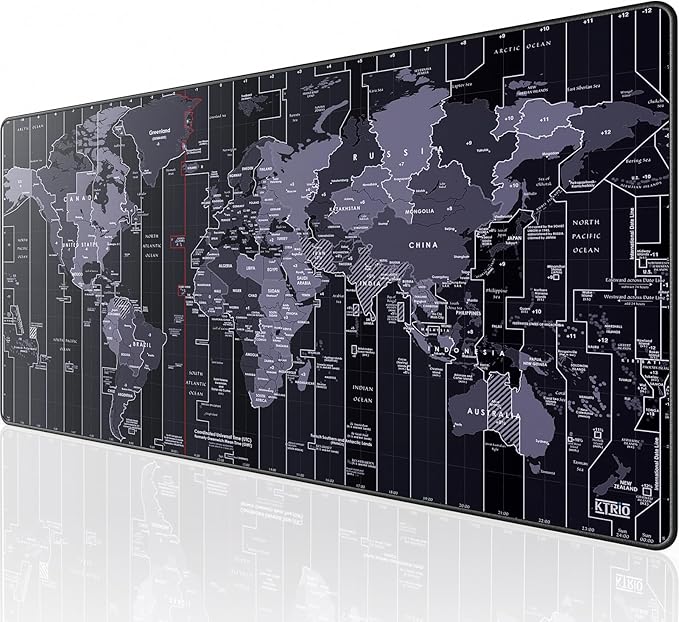 KTRIO Large Gaming Mouse Pad Desk Mat, Superior Micro-Weave Cloth, Non-Slip by KTRIO