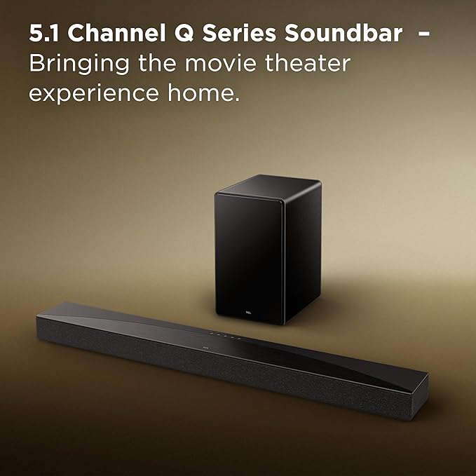 TCL Q65H Q Class 5.1 Channel Sound Bar - Image 2