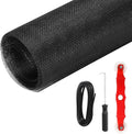Window Screens Replacement Kit 47"x118" Adjustable Screen Mesh Easy DIY Project by Unknown