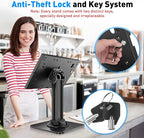AboveTEK Anti-Theft iPad Kiosk Stand – POS iPad Security Stand & Locking Tablet - Image 3