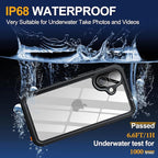 for iPhone 16 Case Waterproof, Built-in Privacy Screen & HD Screen Double Front - Image 4