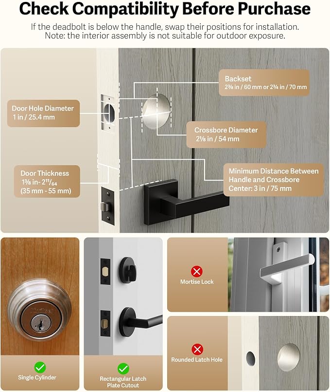 Lockin Veno Smart Lock with Palm Vein, Keyless Entry Smart Locks - Image 8