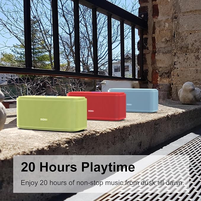 DOSS SoundBox Touch Wireless Bluetooth Speaker - Image 7