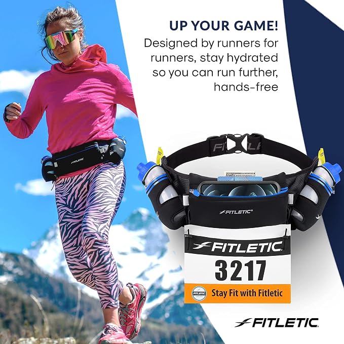 Fitletic Hydration Running Belt - Image 7