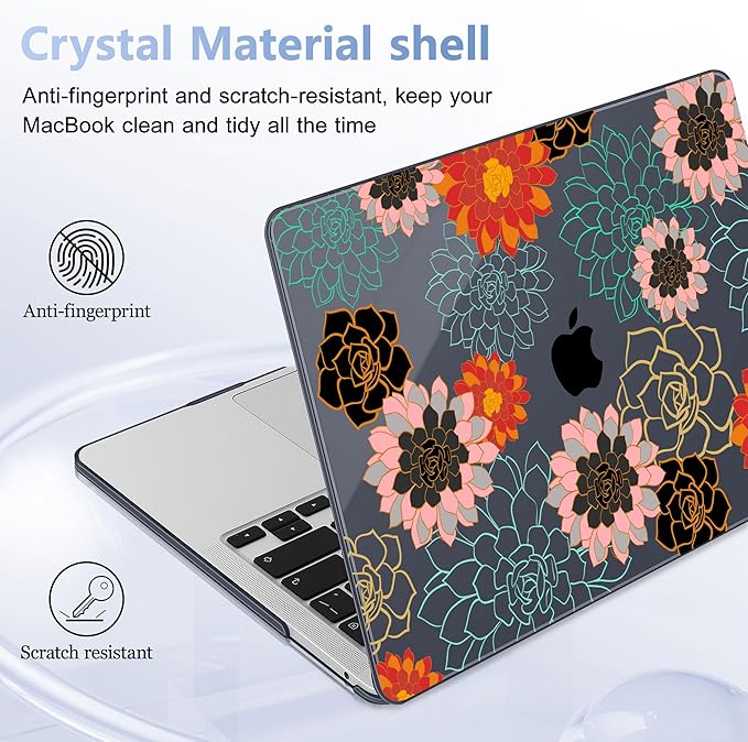 May Chen Case for MacBook Pro 13 inch M2 2023, 2020 A2338 M1 A2251 A2289 - Image 8