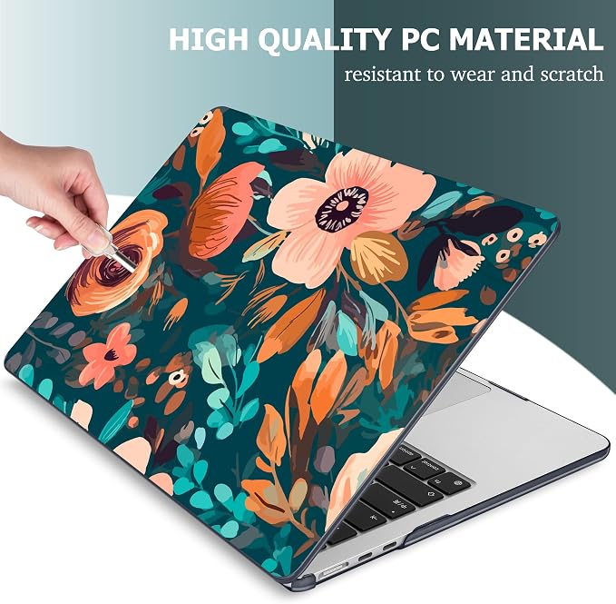Mektron for 2025 M4 MacBook Air 13.6 Inch A3240 Case Fits 2023 A2681 M2 2024 - Image 7