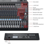 W IN-MIX DX16 Professional DJ Audio Mixer 16 Channel - Image 8