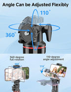 Aluminum Selfie Stick Phone Tripod, 360° Ball Head Selfie Stick - Image 3