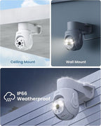 ZOSI 3K 5MP Plug-in Wired WiFi Security Camera, Wi-Fi 6 New Technology - Image 3
