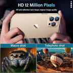 Uyiton for iPhone 12 Pro Max Camera Lens Protector, 9H Tempered Glass Camera - Image 3