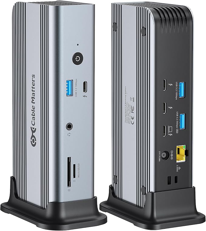Cable Matters 11-in-1 Thunderbolt 5 Dock by CableMatters