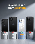 Miracase Magnetic for iPhone 16 Pro Case Full-Body Phone - Image 7