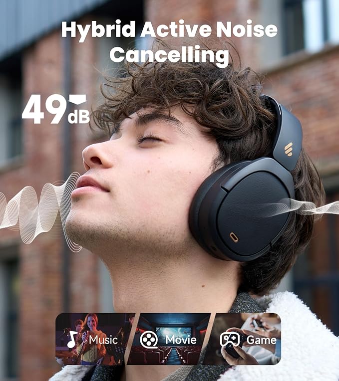 Edifier W80 Over Ear Headphones - Image 2