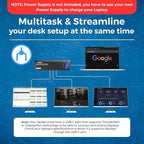 OREI USB C Docking Station Triple Monitor 3 Monitor Dock - Image 3