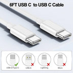 iPhone 16 15 Charger, USB C Charger Fast Charging - Image 4