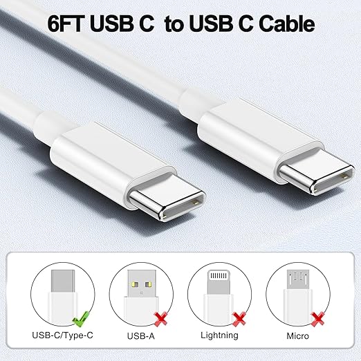 iPhone 16 15 Charger, USB C Charger Fast Charging - Image 4