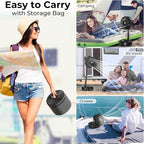 40000mAh Battery Operated Camping Fan - Image 5