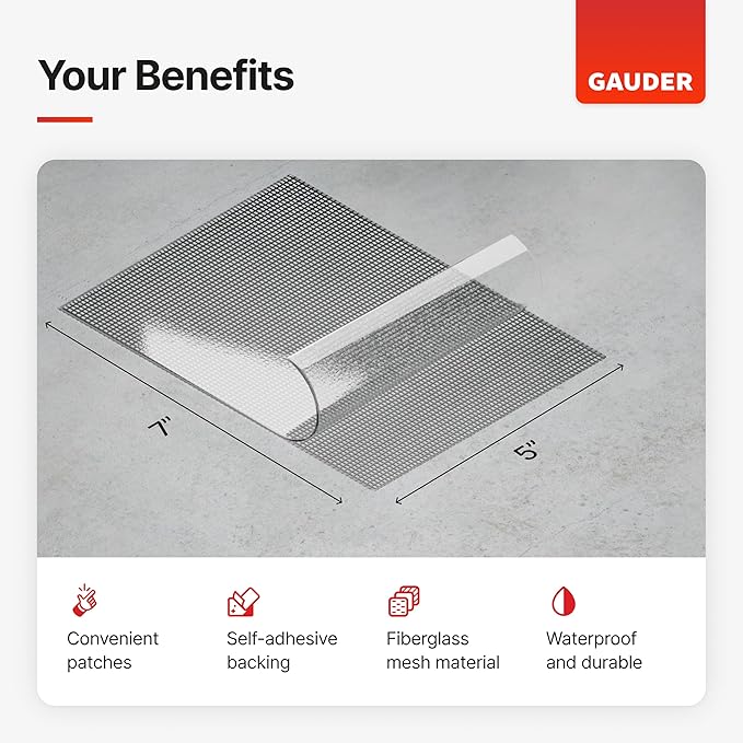 GAUDER Fly Screen Repair Patches - Image 2