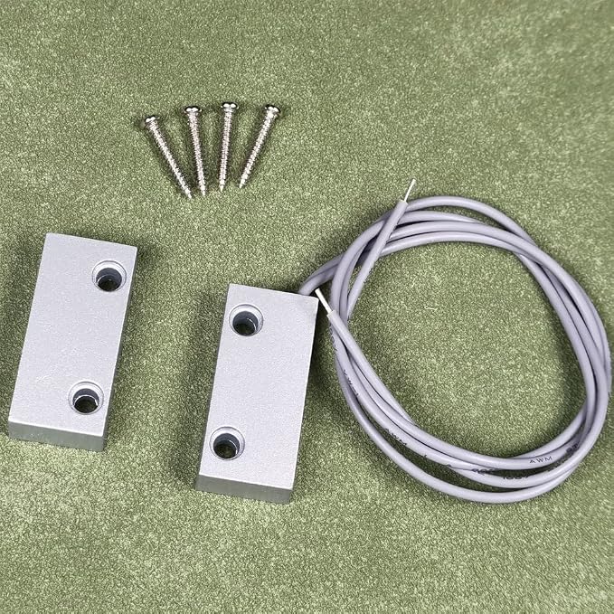Home Security Wired Rolling Door Contact 0~100V/0.5Amp Magnetic Reed Switch - Image 2