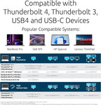 Kensington SD5800T Thunderbolt 4 and USB4 Quad 4K Display Docking Station - Image 8