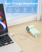 Portable Handheld Mini Fan, 6 Gear Wind, Hand Small Travel Personal Held Fans - Image 9