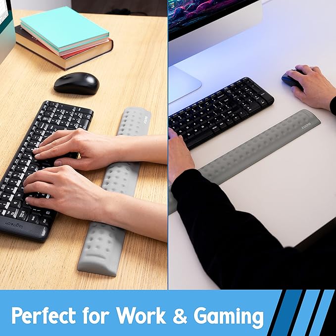 i-Rocks Memory Foam Keyboard Wrist Rest - Image 7