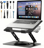 Laptop Cooling Pad with 2 Detachable Fans, Adjustable Height & Angle Stand by GcwJovialite
