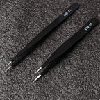 Precision ESD Anti-Static Tweezers, Jewelry-making, Laboratory Work - Image 5