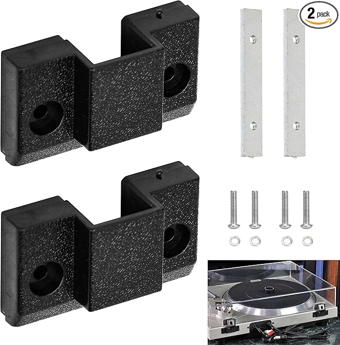 2 Pack Dust Cover Hinge Set Replacement Part by FancyTark