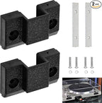 2 Pack Dust Cover Hinge Set Replacement Part by FancyTark