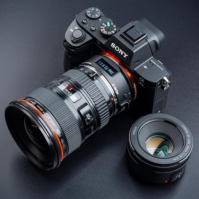 VILTROX EF-E5 Lens Mount Adapter EF/EF-S to E-Mount Auto Focus Lens Converter - Image 8