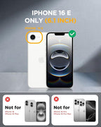Miracase Magnetic for iPhone 16e Case Full-Body Phone - Image 6