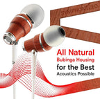 Symphonized Wired Earbuds with Microphone 3.5mm — Noise Isolating Headphones - Image 2