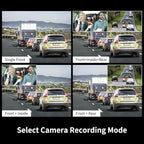 2025 Dash Cam, 3 Channel Dash Cam Front and Rear Inside, Interior Car Camera - Image 2