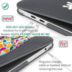 May Chen Compatible with MacBook Pro 13 inch Case 2022 2021 2020 Release Models - Image 2