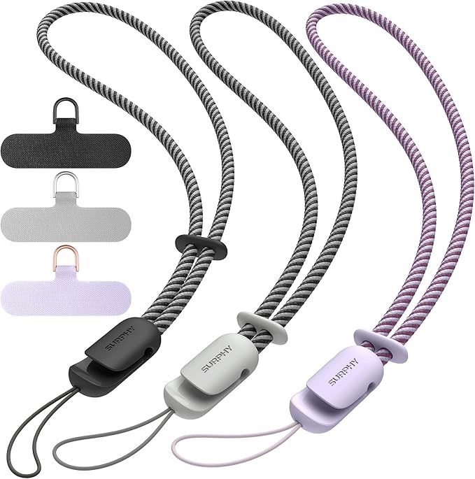 SURPHY 3 Pack Phone Wrist Strap by SURPHY