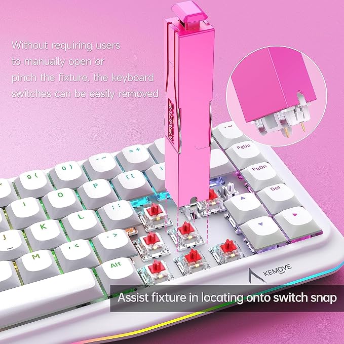 KEMOVE P10 2-in-1 Switch Puller Keycap Puller - Image 3