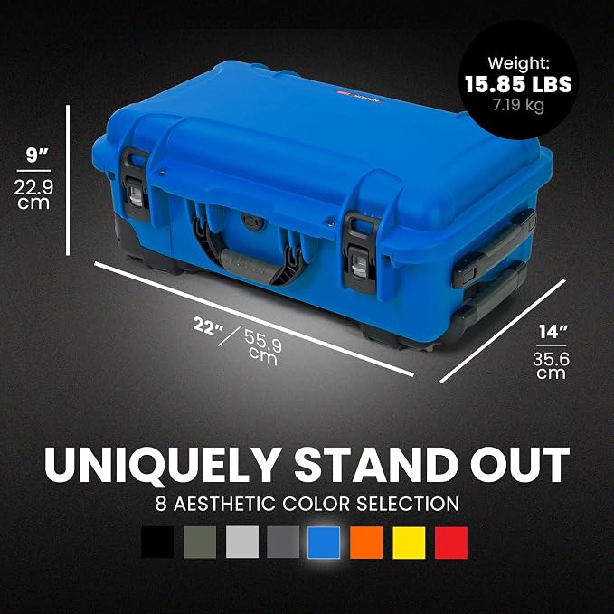 NANUK Wheeled Series 935 Lightweight NK-7 Resin Waterproof Protective Case - Image 5