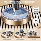 beuxece Compatible for iPhone 16 Pro/iPhone 16 Pro Max Camera Lens Protector - Image 3