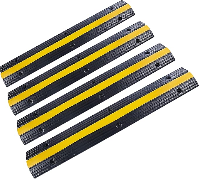 Rubber Cable Ramp Cord Cover Cable Protector Ramps Wire Hose Protective 1 by YONSHENG