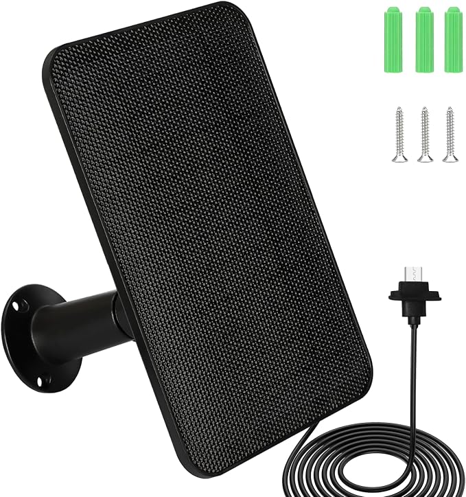 6W Solar Panel Charger for Blink Outdoor 4, Solar Panel by DaybreakAura