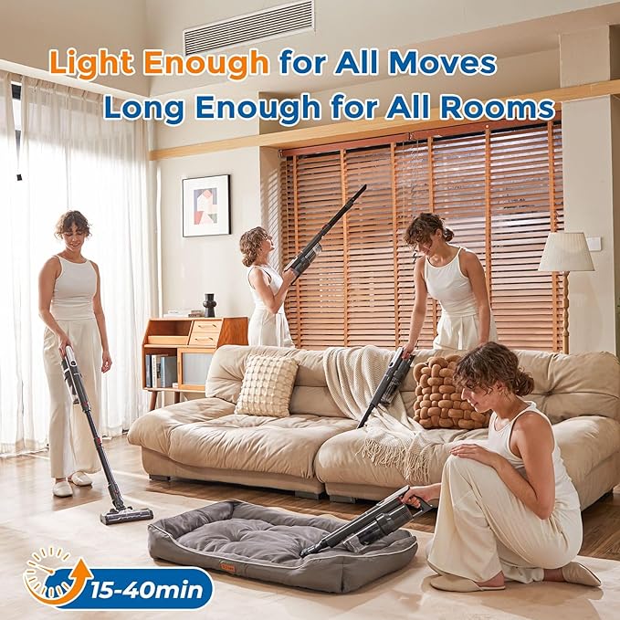 Cordless Vacuum Cleaner Ultra-Lightweight, Pet Vacuum Cleaners - Image 4