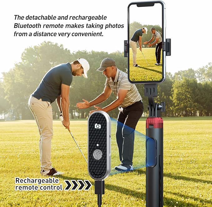 62" Phone Tripod & Selfie Stick - Image 4