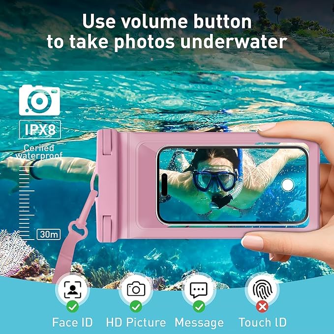 Universal Waterproof Phone Case, - Image 4