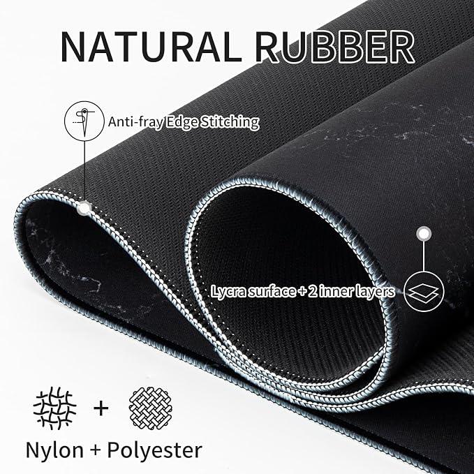 RAINYEAR Large Gaming Mouse Pad, Computer Mousepad - Image 2