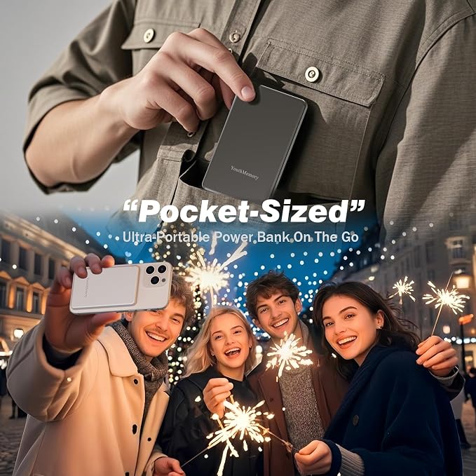 Wireless Charger 5 in 1 Magnetic Charging Station Stand - Image 7