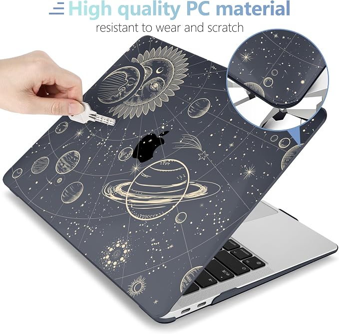 MEEgoodo for MacBook Air 13.3 inch Case 2021 2020 2019 2018 A2337 M1 A2179 A1932 - Image 3