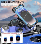 Motorcycle Fork Stem Phone Mount - Image 6